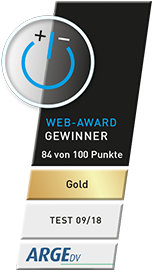Goldener Web-Award